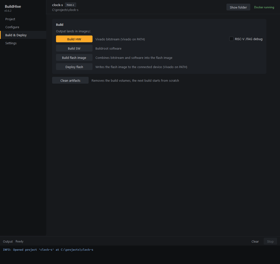 Build & Deploy, hive-s